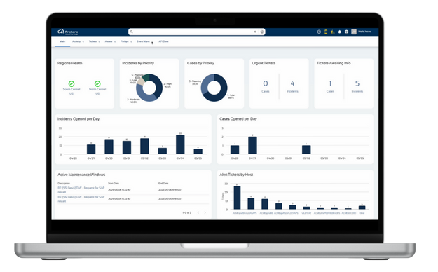 CloudVantage Interface